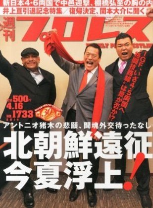 週刊プロレス 2014年4月号 (発売日2014年04月02日) 表紙