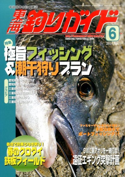 東海釣りガイド 2014年6月号 (発売日2014年04月25日) 表紙