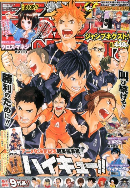 ジャンプNEXT (ネクスト) ! 11/25号 (発売日2013年10月15日) 表紙