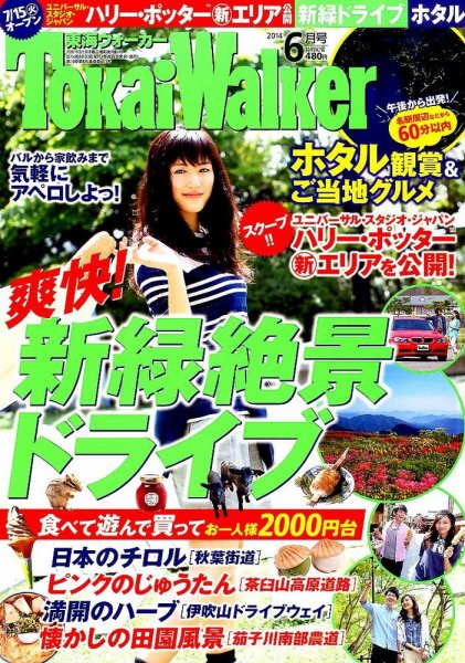Tokai Walker (東海ウォーカー) 2014年6月号 (発売日2014年05月20日) 表紙
