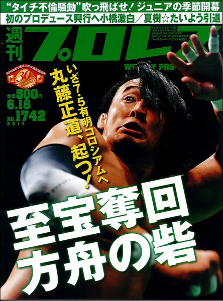 週刊プロレス 2014年6月号 (発売日2014年06月04日) 表紙