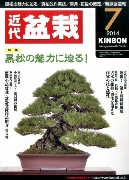月刊 近代盆栽 2014年7月号 (発売日2014年06月04日) 表紙