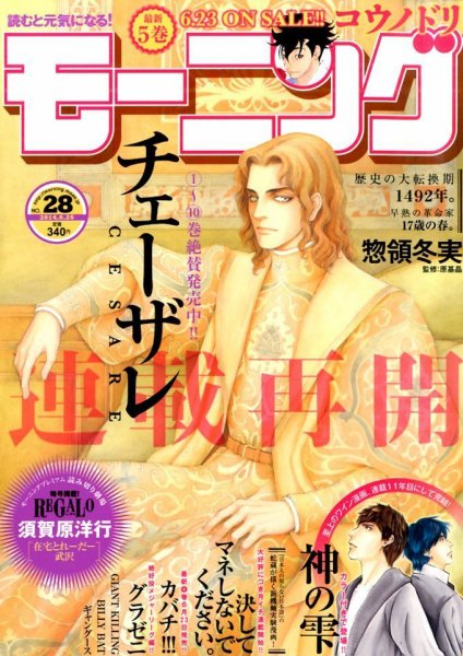 モーニング 2014年6/26号 (発売日2014年06月12日) 表紙