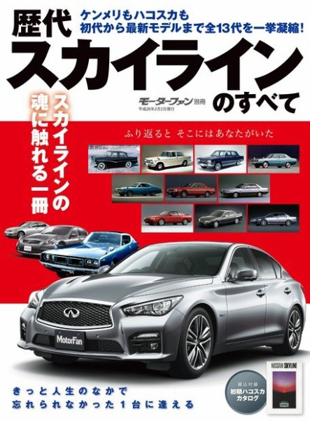 ニューモデル速報 歴代シリーズ 歴代スカイラインのすべて (発売日2013