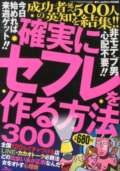 増刊 裏モノJAPAN (ジャパン) 確実にセフレを作る方法 (発売日2013年11月26日) 表紙