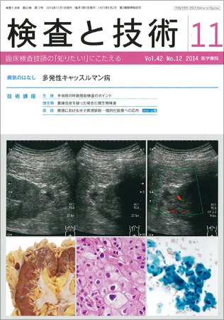 検査と技術 Vol.42 No.12 (発売日2014年11月01日) 表紙