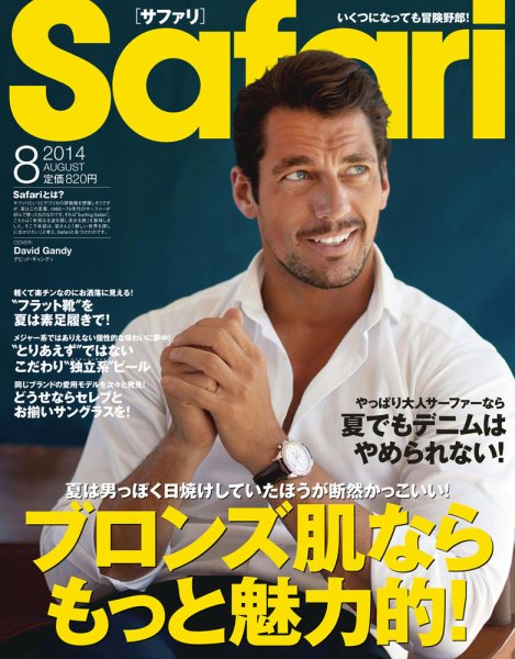 Safari（サファリ） 2014年8月号 (発売日2014年06月24日) 表紙
