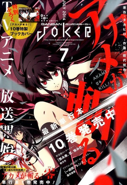 月刊 ガンガンJOKER (ジヨーカー) 2014年7月号 (発売日2014年06月21日) 表紙