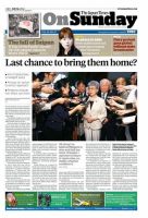 The Japan Times / The New York Times Weekend Edition Vol.54 No. 27 表紙