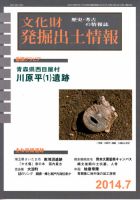 文化財発掘出土情報 7月号 表紙