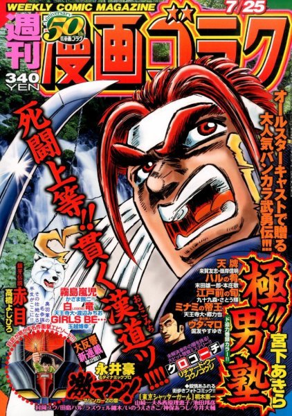 週刊漫画ゴラク 2014年7/25号 (発売日2014年07月11日) 表紙