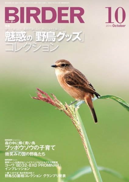 BIRDER（バーダー） 2014年10月号 (発売日2014年09月16日) 表紙