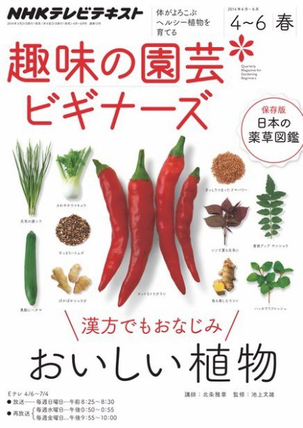 NHK 趣味の園芸ビギナーズ  2014年04-06月号 (発売日2014年03月20日) 表紙