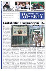 The Japan Times / The New York Times Weekend Edition 2006年07月08日発売号 表紙