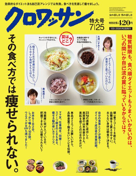 クロワッサン No.881 (発売日2014年07月10日) 表紙