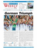 Mainichi Weekly（毎日ウィークリー） 7月26日号 (発売日2014年07月26日) 表紙