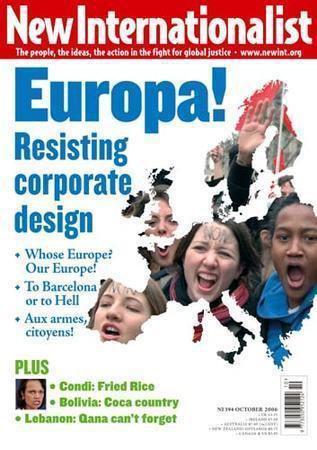 New Internationalist（ニューインターナショナリスト）英語版 No.394 (発売日2006年10月30日) 表紙