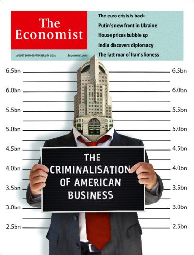 英国The Economist（エコノミスト） 2014年08月30日発売号 表紙