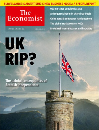 英国The Economist（エコノミスト） 2014年09月13日発売号 表紙