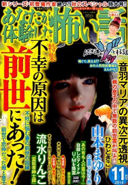 あなたが体験した怖い話 2014年11月号 (発売日2014年09月24日) 表紙