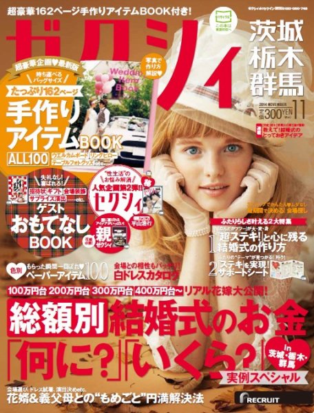 ゼクシィ茨城・栃木・群馬 11月号 (発売日2014年09月23日) 表紙