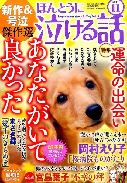 ほんとうに泣ける話 2014年11月号 (発売日2014年09月19日) 表紙