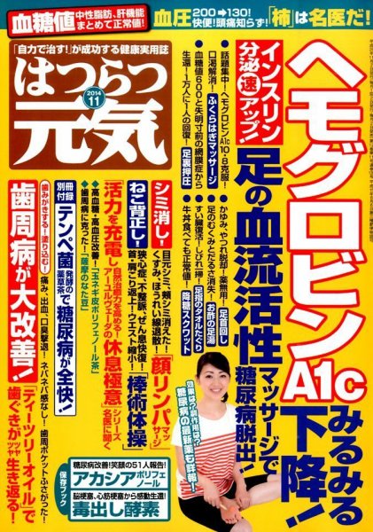 はつらつ元気 2014年11月号 (発売日2014年10月02日) 表紙