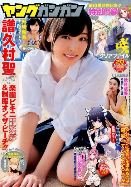YOUNG GANGAN (ヤング・ガンガン) 2014年10/17号 (発売日2014年10月03日) 表紙