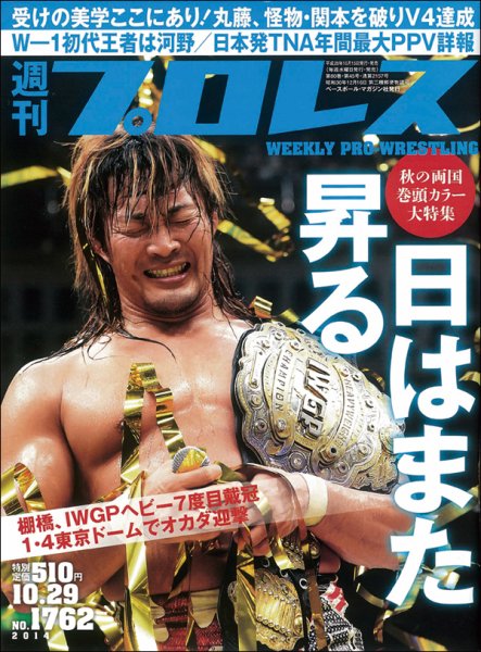 週刊プロレス 2014年10/29号 (発売日2014年10月15日) 表紙