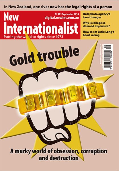 New Internationalist（ニューインターナショナリスト）英語版 No.475 (発売日2014年10月10日) 表紙