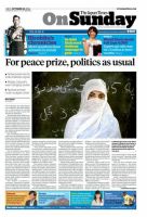 The Japan Times / The New York Times Weekend Edition Vol. 54 No.41 表紙