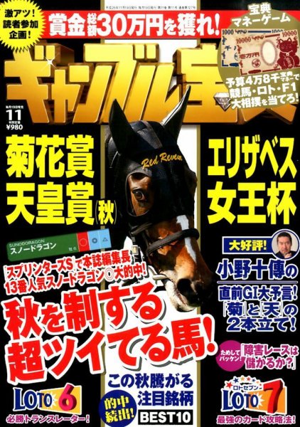 ギャンブル宝典 2014年11月号 (発売日2014年10月18日) 表紙
