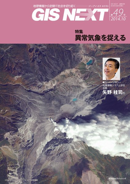 GIS NEXT(ジーアイエスネクスト） 第49号 (発売日2014年10月27日) 表紙