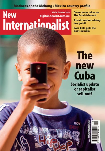 New Internationalist（ニューインターナショナリスト）英語版 No.476 (発売日2014年11月10日) 表紙