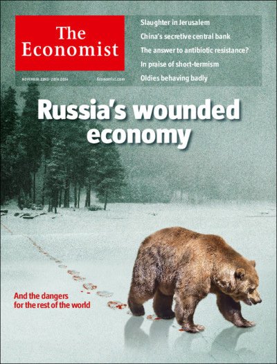 英国The Economist（エコノミスト） 2014年11月22日発売号 表紙