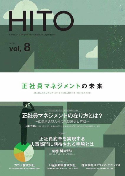 HITO（ヒト） HITO vol.8 (発売日2015年04月01日) 表紙