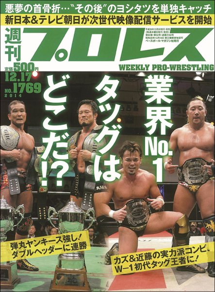週刊プロレス 2014年12/17号 (発売日2014年12月03日) 表紙