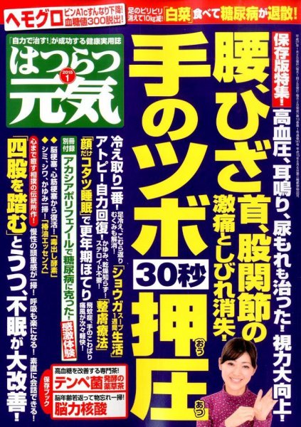 はつらつ元気 2015年1月号 (発売日2014年12月02日) 表紙