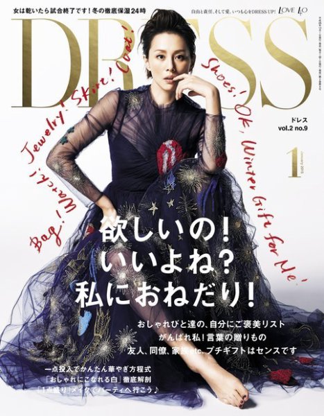 DRESS 2015年1月号 (発売日2014年12月01日) 表紙