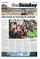 The Japan Times / The New York Times Weekend Edition Vol. 54 No.50 表紙