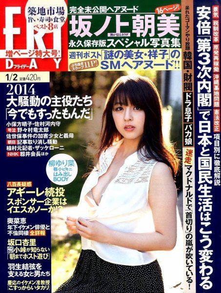 FRIDAY（フライデー） 2015年1/2号 (発売日2014年12月19日) 表紙