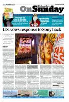 The Japan Times / The New York Times Weekend Edition Vol.54 No. 51 表紙