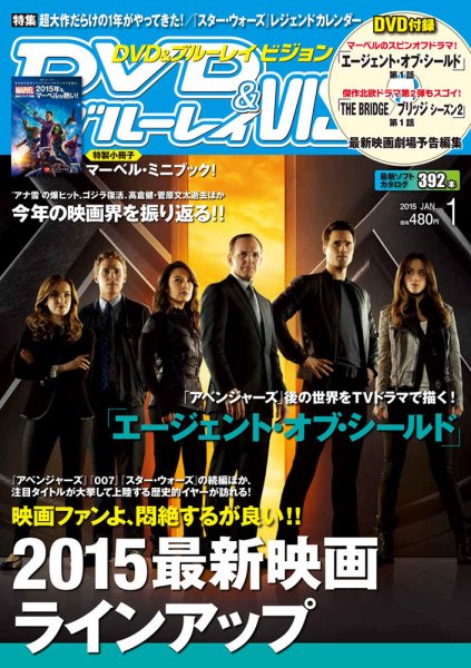 DVD＆ブルーレイVISION 2015年1月号 (発売日2014年12月20日) 表紙