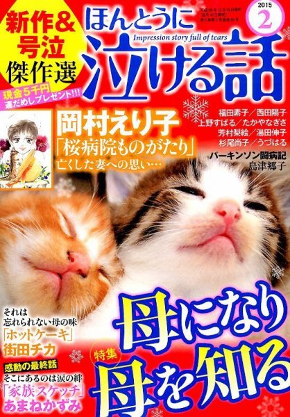 ほんとうに泣ける話 2015年2月号 (発売日2014年12月19日) 表紙