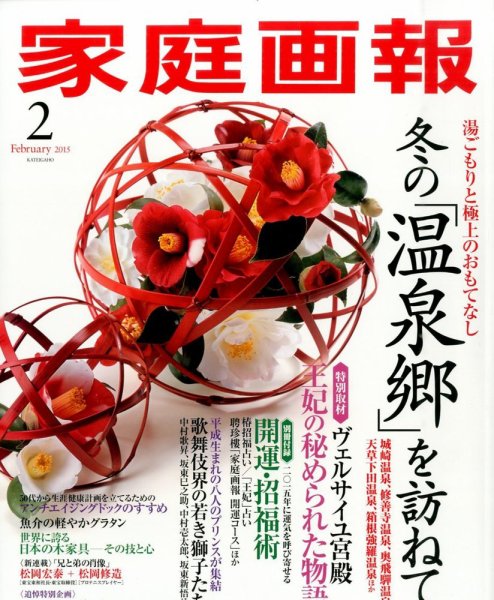 家庭画報 2015年2月号 (発売日2014年12月27日) 表紙