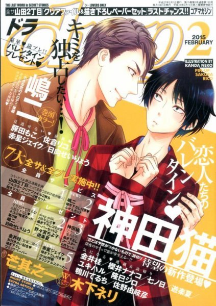 drap（ドラ） 2015年2月号 (発売日2014年12月29日) 表紙