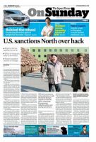 The Japan Times / The New York Times Weekend Edition Vol.55 No. 1 表紙