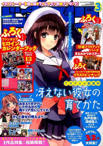 DRAGON MAGAZINE (ドラゴンマガジン) 2015年3月号 (発売日2015年01月20日) 表紙