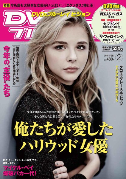 DVD＆ブルーレイVISION 2015年2月号 (発売日2015年01月20日) 表紙