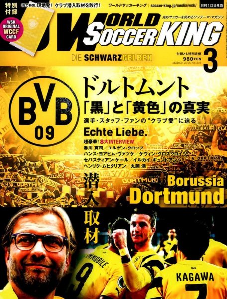 WORLD SOCCER KING （ワールドサッカーキング） 2015年3月号 (発売日2015年02月12日) 表紙